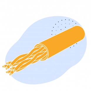 Кабель связи бронированный 30 пар 0.5 мм ТППэпБбГ ГОСТ 31943-2012