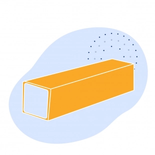 Труба стальная профильная квадратная 350х350х18 мм ст20 ГОСТ 32931-2015