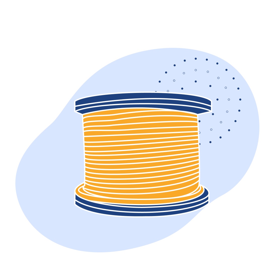 Канат грузоподъемный без покрытия ГОСТ 7668-80 25.5 мм