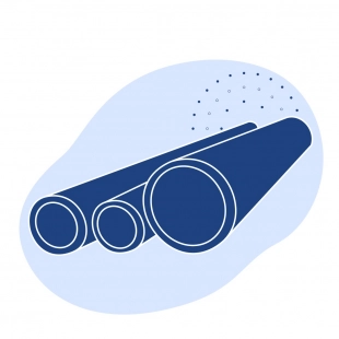 Труба нержавеющая электросварная 820х27 мм 12Х18Н10Т ГОСТ 10704-91