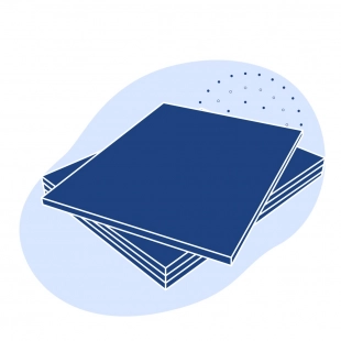 Текстолит листовой электротехнический 40 мм ЛТ ГОСТ 2910-74