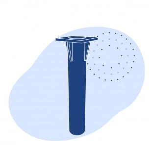 Закладная деталь фундамента ЗДФ-0.273-2.5 ОГКф-14.0